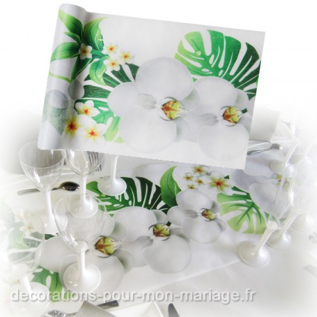 chemin-de-table-exotique