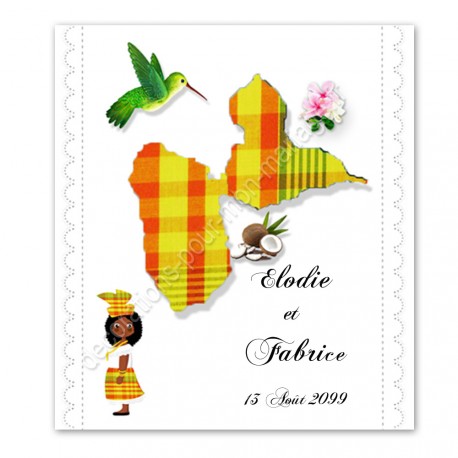 faire-part-guadeloupe-madras-jaune