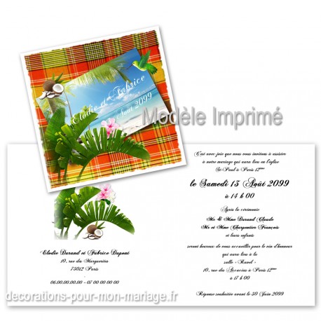 faire-part-tropiques-madras-rouge