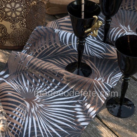 chemin-de-table-jungle-tropical-chic